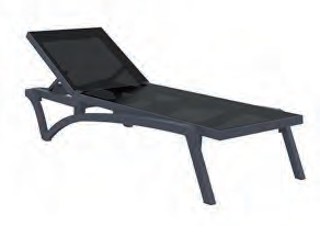 Chaise longue TRANSAT PACIFIC