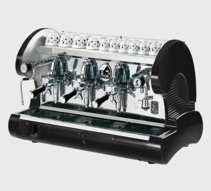 Machine a Café 2 Groupes Semi-Auto Remplissage Auto Noire LA PAVONI