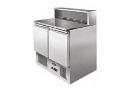 MEUBLE SALADETTE 2 PORTES CASQUE INOX – ATOSA