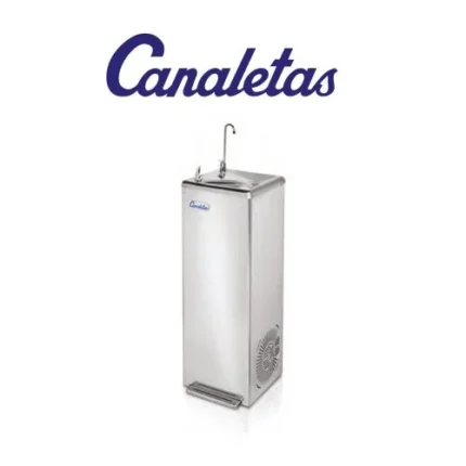 FONTAINE A EAU EN INOX 36L AVEC PEDALE